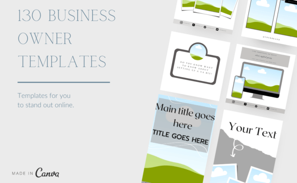 130 Social Media Templates for Small Business Growth