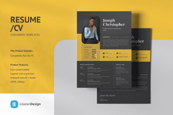 Modern Resume Design: The Vol 160 PSD Template Advantage