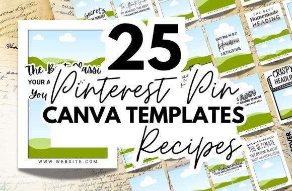 Recipe Pinterest Pin Canva Templates: Your Design Secret Weapon