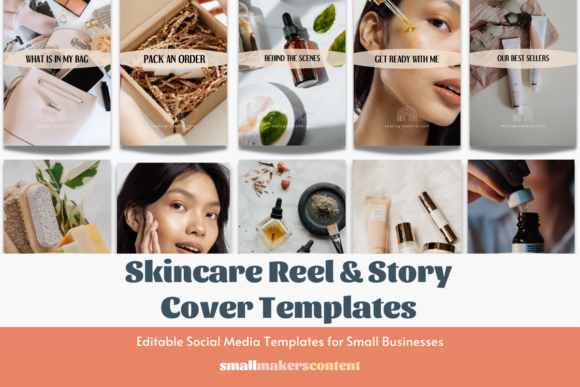 Skincare Reel Cover Templates: Elevate Your Brand's Visual Story