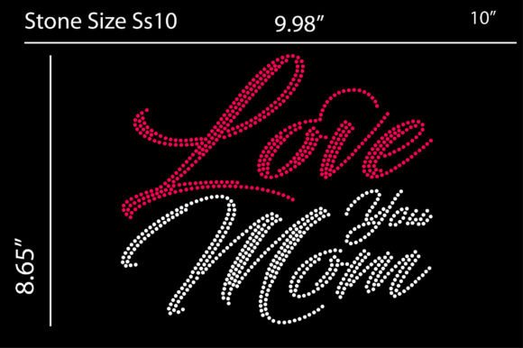 Sparkle and Sentiment: Mom Rhinestone Design Templates