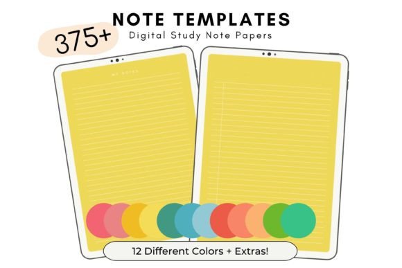 Unlock Your Productivity: Paradise Digital Note Templates