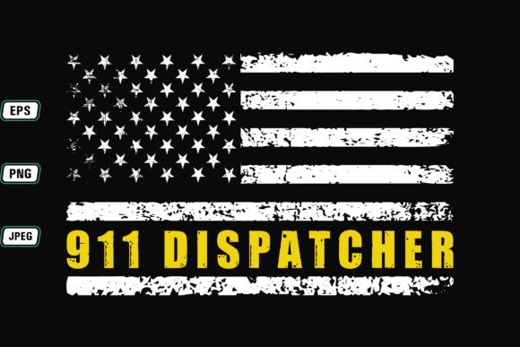 USA Flag 911 Dispatcher Print Templates: A Designer’s Guide